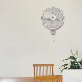 M16900 Lasko 046013461414 16 Inch 3-speed Oscillating Wall Mount Fan For Indoor Use Light Grey #2