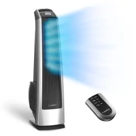 Lasko 046013462466 Oscillating High Velocity Tower Fan Remote Control Timer 3 Powerful Speeds