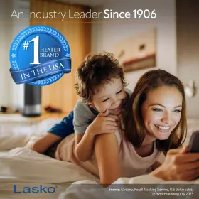 Lasko 046013771377 Oscillating Hybrid Fan And Space Heater For Home All Season High Veloc #2
