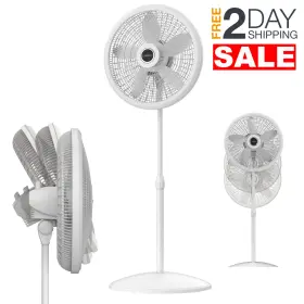 23546yedths Lasko 18 Inch Ventilador De Pie Pedestal Oscilante Para Cuarto Casa Abanico Blanco