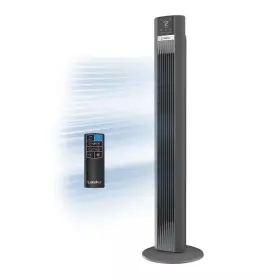 4-fan Lasko 313023280299 48 Inch 12-speed Tower Fan In Gray With Dc Motor Whisper Quiet Modes 12