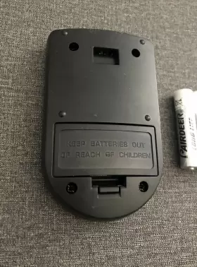 42950 Lasko 5 Button Replacement Remote Control For Ionizer Tower Fan Batteries #2