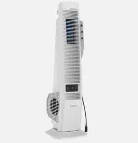 Lasko 445002739719 42 Inch Outdoor Misting Tower Fan With 4 Speeds Uv-resistant Hose Oscillation