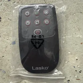 5538-1 Lasko 5160/5538 Genuine Replacement Fan 6-button Remote Control Black 5160-4/5538-1