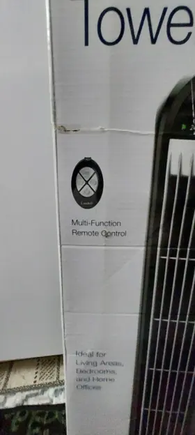 6342006 Lasko Used.32 Inch Tower Fan With Remote 2108 By #2