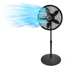 Lasko 744759653345 Produces Great Air Flow Operates Quietly Cyclone 18 Inch Adjustable Pedestal Fan