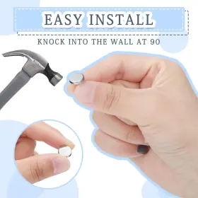 Lasko 744759669735 30 Pieces Push Pins Metal Thumb Tacks For Picture Photo Hanging Wall #3