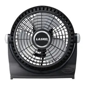 Lasko 767654425312 Breeze Machine Pivoting Floor/table 2-speed Black 507 Household Fans