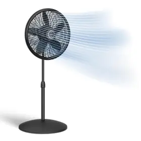 Lasko 881110007512 Pedestal Fan Oscillating For Bedroom With Adjustable Height And 3 Cool Inch