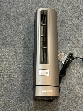 Lasko 885706758994 Air Stik Ulta-slim Oscillating Desktop Fan 2 Speeds 14 Inch High