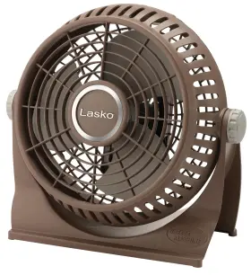 Lasko 898029687667 505 Small Desk Fan With10-inch Pivoting Head Portable Electric Plug-in Table
