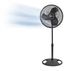 2521 Lasko 971475316197 16 Oscillating Stand Fan Inch Black
