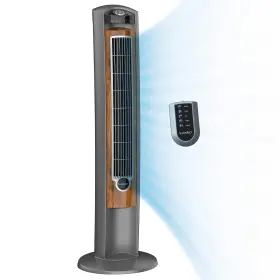 Lasko 971477934320 Wind Curve Oscillating Tower Fan Fresh Air Ionizer Timer Remote Control P