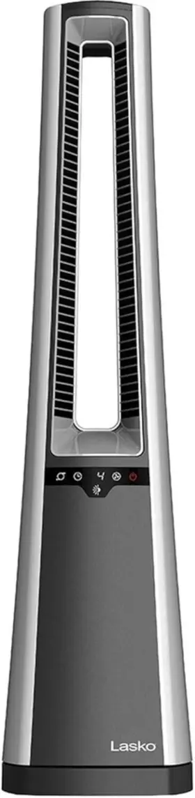 Ac600 Lasko Tower Fan 36 Inch Bladeless Standalone Ionizing Oscillating With Remote Control