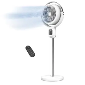 Apdc301 Lasko Whirlwind 7 Inch 24-speed Orbital Motion 25ft/s Airflow Remote Control
