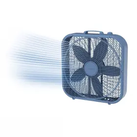 B20312 Lasko Nib Cool Colors 20 Inch Box Fan 3-speed Energy Efficient Laguna Blue