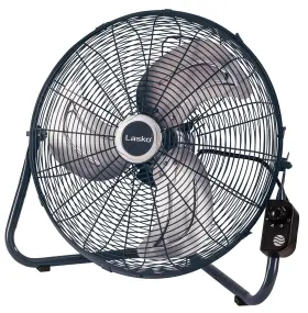 H20610 Lasko High Velocity Fan With Quickmount For Floor Or Wall Mount Use 3 Powerful Spe