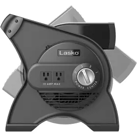 Lko-u12104-u-b Lasko Pro 3 Speed Pivoting Home Utility Floor Garage Cooling Drying Fan Used #2