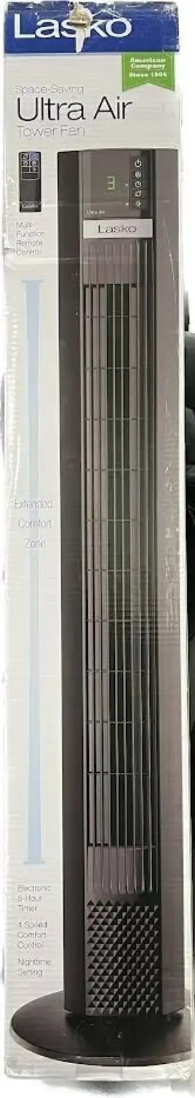 T48339 Lasko 48 Inch Space-saving Performance Tower Fan