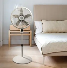 Laskoer 560934352229 Cyclone Pedestal Fan Adjustable Height Remote Control Timer 3 Speeds #2