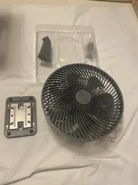 Lemoistar 756166352179 10 Inch Wall Mounted Fan With Remote Control 90 Oscillating High Velocity4speeds #2