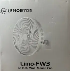 Limo-fw3 Lemoistar 12 Inch Wall Mount Fan