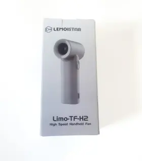 Tf-h2 Lemoistar Amazing Portable Handheld 5 Speed Turbo Cooling Fan - Rechargable New