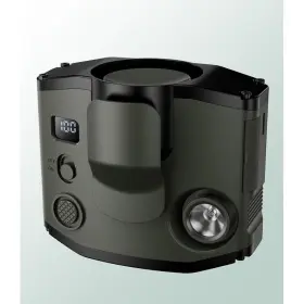 X0040d4gxl Lemoistar Fb4 Powerful Clip-on Waist Belt Fan Or Neckless-lanyard And Led/sos Lights