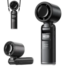 K801 Lerat Portable Handheld Fan 3 In 1 Turbo 4000mah Battery Operated Fa