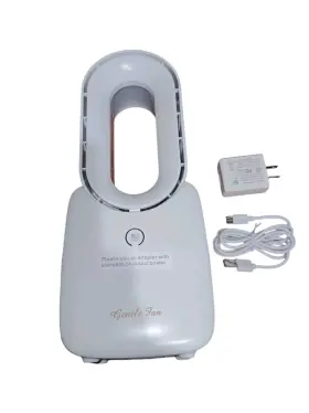 Let Me Desk 313038291204 Letftme Fan Portable Bladeless 11.8 Inch Small Personal Cooling With #2
