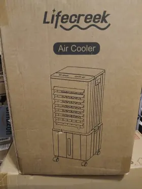 Id-ac2501 Lifecreek Dorm Appliances New In Box Portable 3n1 Air Cooler Humidifier And Fan