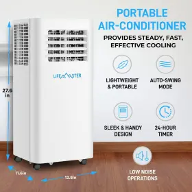 Lifemaster 850059994160 10 000 Btu Portable Air Conditioners Room Conditioner With Di #2