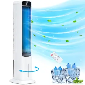 Wtf-009d Lifeplus 3-in-1 Evaporative Air Cooler Portable Tower Fan Oscillating