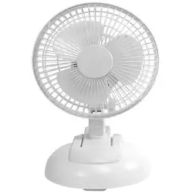 Lifesmart 049022888739 2-in-1 Desk And Clip Fan 6 Inch White New In Box
