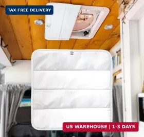 Living In A Bubble 197644732654 Magnetic Insulated Roof Vent Sun Cover For Maxxair Fan Fanta