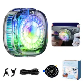 Coolerx122 Loczar Phone Cooler Magnetic Fan Small Usb For Gaming With Removable