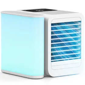 Loiosu 789091638056 Portable Air Conditioner Cooling Fan Evaporative Mini Cooler With