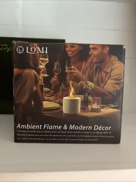Lomi 680079999339 #lomi Wellness Tabletop Gray Natural Lighting New In Box