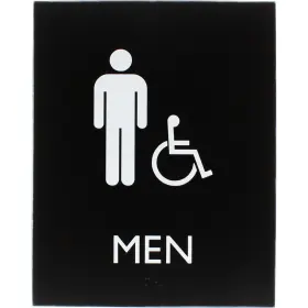 Llr-02668 Lorell Restroom Sign Llr02668