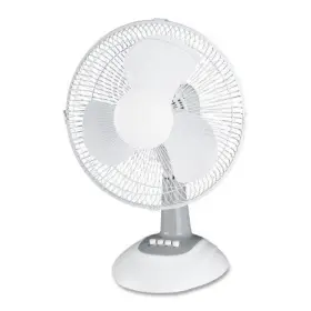 Llr-44551 Lorell Desk Fan - 12 Inch Diameter 3 Speed Quiet Oscillating 19.5 Height X