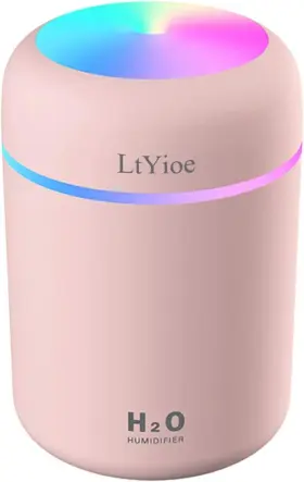 Ltyioe 783919263208 Colorful Cool Mini Humidifier Usb Personal Desktop For Car Office