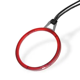 Dqlhj-red-250 Luff Necklace Reading Glasses Hd Portable Hanging Neck Type For Men Women 2.5 X