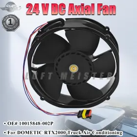 10015848-002p Luft Meister Dc Axial Fan 24vdc 45w Fit Dometic Rtx2000 Truck Air Conditioning