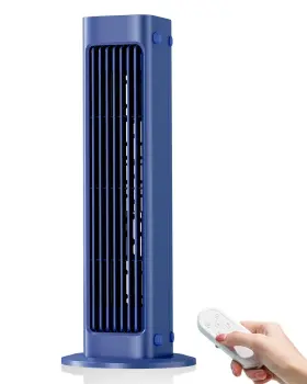Ct-106 Lygee Desk Fan 3-speed Oscillating Bladeless Desktop Cooling With Remote Offic