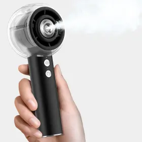 S-p11 Macmore Misting Portable Handheld Fan Powerful Turbo Motor 6000mah Rechargeable