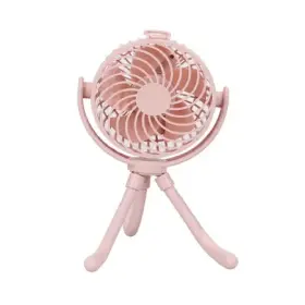 Mainstays 971358491434 4 New 3-speed Portable Rechargeable Fan With Flexible Tripod And