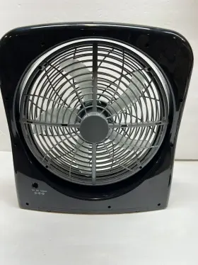F0-nr02blk Mainstays 10 Inch Portable Fan Dual Powered Black Tested 2-speed #2