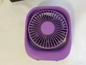 Fl-804b Mainstays 5-inch Portable Rechargeable Usb Personal Tabletop Fan In Purple #2