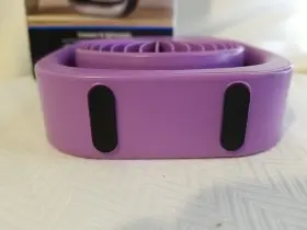 Fl-804b Mainstays 5-inch Portable Rechargeable Usb Personal Tabletop Fan In Purple #3