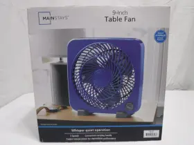 Fn2000w Mainstays 9 Inch Table Fan 3 Speed Blue